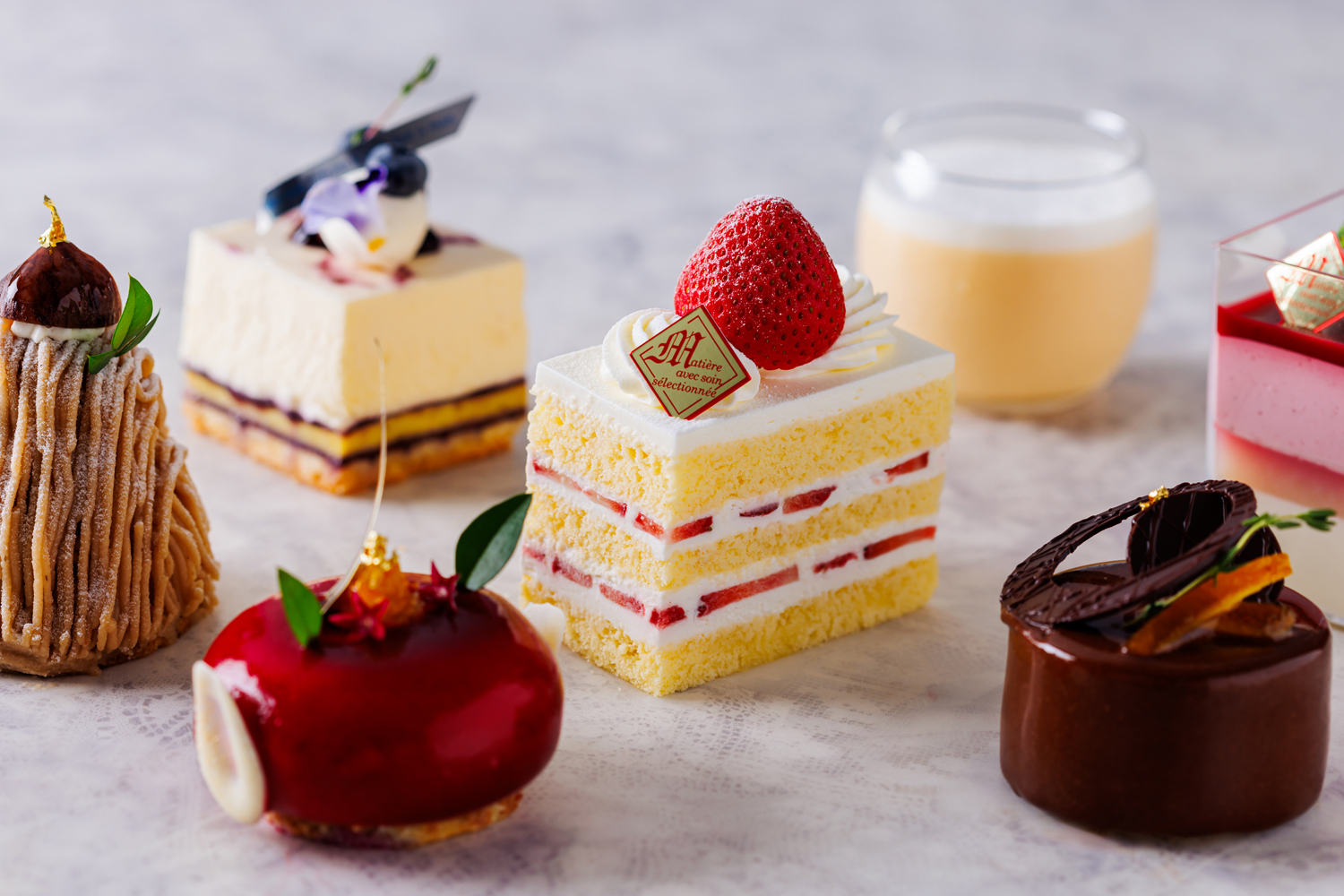 パティシエが一つ一つ丁寧に作り上げるペストリー